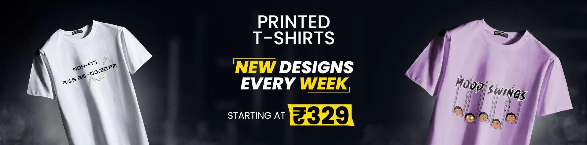 Printed T-Shirt Banner